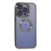 Durukar®  iPhone 15 Pro Kılıf Slot Silikon - Titan Gri