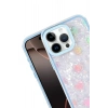 Durukar®   iPhone 15 Pro Lumi Desenli Kapak - Mavi