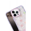 Durukar®   iPhone 15 Pro Lumi Desenli Kapak - Mor