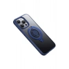 Durukar®  iPhone 15 Pro Max Avatar 360 Dönen Magsafe Kapak - Lacivert