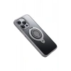 Durukar®  iPhone 15 Pro Max Avatar 360 Dönen Magsafe Kapak - Titan Gri