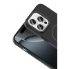 Durukar®  iPhone 15 Pro Max Broş Magsafe Kapak - Siyah