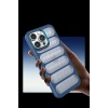 Durukar®  iPhone 15 Pro Max Kılıf Airmax Silikon Kapak - Lacivert