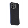 Durukar®  iPhone 15 Pro Max Kılıf Aramid 600D Kevlar Karbon Fiber Magsafe Kapak - Lacivert