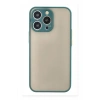 Durukar®  iPhone 15 Pro Max Kılıf Montreal Silikon Kapak - Yeşil