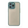 Durukar®  iPhone 15 Pro Max Kılıf Montreal Silikon Kapak - Yeşil