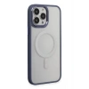 Durukar®  iPhone 15 Pro Max Kılıf Room Magneticsafe Silikon - Sierra Blue