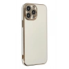 Durukar®  iPhone 15 Pro Max Kılıf Volet Silikon - Beyaz