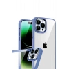 Durukar®   iPhone 15 Pro Max  Lensli Silikon - Açık Mavi