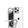 Durukar®   iPhone 15 Pro Max  Lensli Silikon - Gümüş