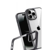 Durukar®   iPhone 15 Pro Max  Lensli Silikon - Siyah
