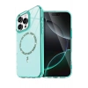 Durukar® iPhone 15 Pro Max Live Diamond Magsafe Cover - Green