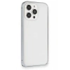 Durukar®  iPhone 15 Pro Max Metal Bumper Mat Kapak - Gri