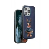 Durukar®  iPhone 15 Pro Max Perma Desenli Kapak - Lacivert