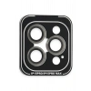 Durukar®  iPhone 15 Pro Max PVD Metal Kamera Lens - Gri