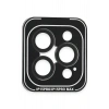 Durukar®  iPhone 15 Pro Max PVD Metal Kamera Lens - Siyah