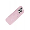 Durukar®   iPhone 15 Pro Max Regal Magsafe Standlı Kapak - Açık Pembe