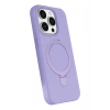 Durukar®   iPhone 15 Pro Max Regal Magsafe Standlı Kapak - Lila