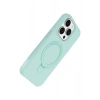Durukar®   iPhone 15 Pro Max Regal Magsafe Standlı Kapak - Su Yeşili