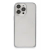 Durukar®  iPhone 15 Pro Metal Bumper Mat Kapak - Gri