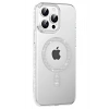 Durukar® iPhone 15 Pro Move Sequin Magsafe Cover - Natural Grey