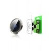 Durukar®  iPhone 15 Pro Raze Metal Kamera Lens - Gümüş