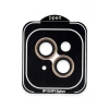 Durukar®  iPhone 15 PVD Metal Kamera Lens - Turuncu