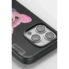 Durukar®  iPhone 16 Cute Desenli Kapak - Siyah