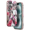 Durukar®  iPhone 16 Flower Series Magsafe Kapak - Pembe