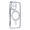 Durukar®  iPhone 16 Kılıf Joke Simli Magneticsafe Kılıf - Mavi