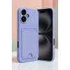 Durukar®  iPhone 16 Kılıf Kelvin Kartvizitli Silikon - Bordo