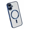 Durukar®   iPhone 16 Kılıf Kross Magneticsafe Kapak - Lacivert