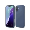 Durukar®   iPhone 16 Kılıf Nano içi Kadife Silikon - Lacivert