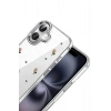 Durukar®   iPhone 16 Plus Fiyonk Desenli Kapak - Desen 6