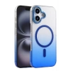 Durukar® iPhone 16 Plus Glossy Magsafe Cover - Blue