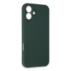 Durukar®  iPhone 16 Plus Kılıf First Silikon - Koyu Yeşil