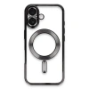 Durukar®  iPhone 16 Plus Kılıf Kross Magneticsafe Kapak - Siyah