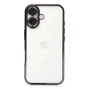 Durukar®  iPhone 16 Plus Kılıf  Lensli Silikon - Mor