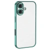 Durukar®  iPhone 16 Plus Kılıf  Lensli Silikon - Turkuaz