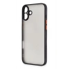 Durukar®  iPhone 16 Plus Kılıf Montreal Silikon Kapak - Siyah