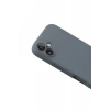 Durukar®  iPhone 16 Plus Kılıf Nano içi Kadife Silikon - Gri