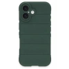 Durukar®  iPhone 16 Plus Kılıf Optimum Silikon - Koyu Yeşil