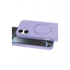 Durukar®   iPhone 16 Plus Regal Magsafe Standlı Kapak - Lila
