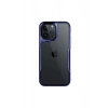 Durukar®  iPhone 16 Pro Kılıf Boyi Silikon Kapak - Lacivert