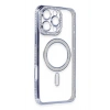 Durukar®  iPhone 16 Pro Kılıf Joke Simli Magneticsafe Kılıf - Mavi