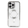 Durukar®  iPhone 16 Pro Kılıf Kross Magneticsafe Kapak - Gümüş