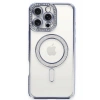 Durukar®  iPhone 16 Pro Max Kılıf Joke Simli Magneticsafe Kılıf - Mavi
