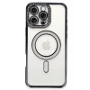 Durukar®  iPhone 16 Pro Max Kılıf Joke Simli Magneticsafe Kılıf - Siyah