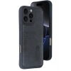 Durukar®  iPhone 16 Pro Max Kılıf Sara Kartvizitli Deri Kılıf - Siyah