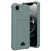 Durukar®   iPhone 16E Kelvin Kartvizitli Silikon - Açık Yeşil
